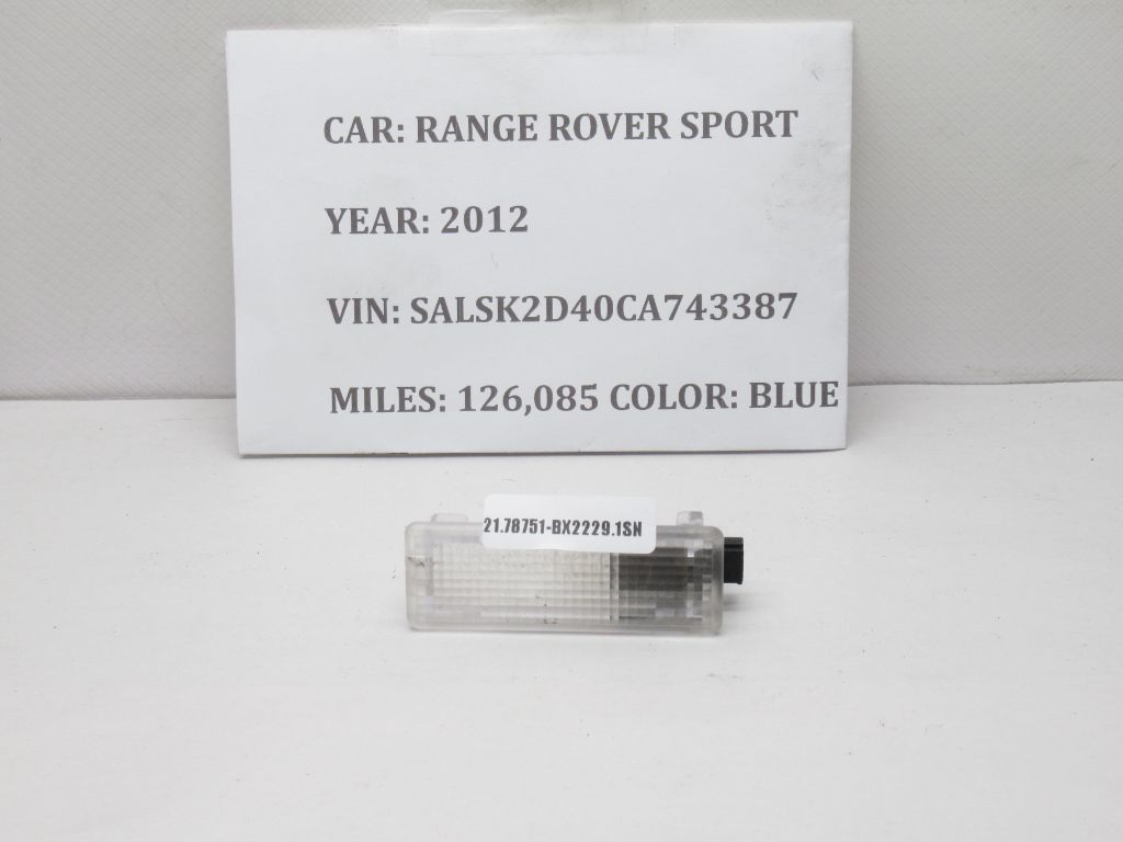 12-13 RANGE ROVER SPORT Interior Courtesy Light 160754 OEM