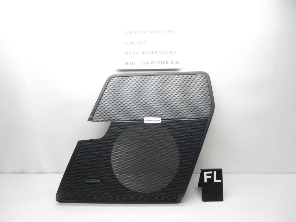 10-13 RANGE ROVER SPORT Front Left Speaker Cover AH32-18K887-ABW OEM