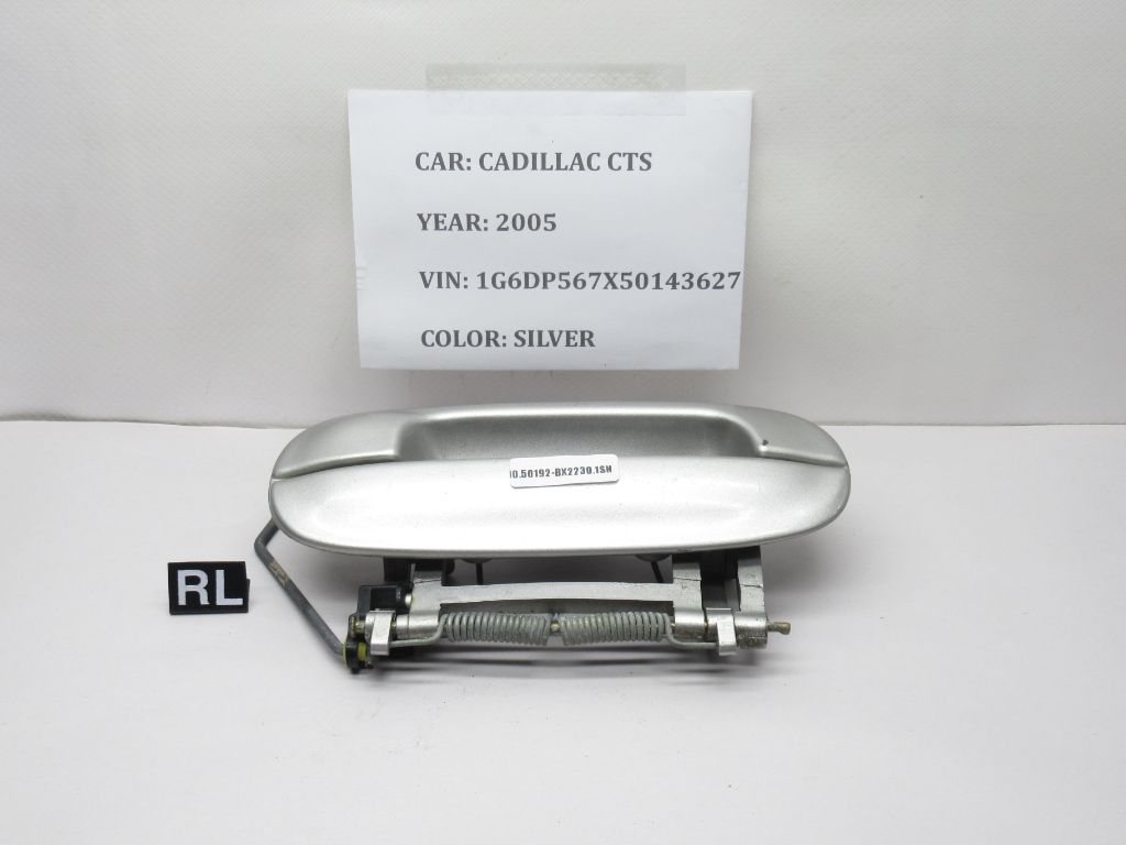2000-2005 Cadillac CTS Rear Left Exterior Door Handle LH150455 OEM