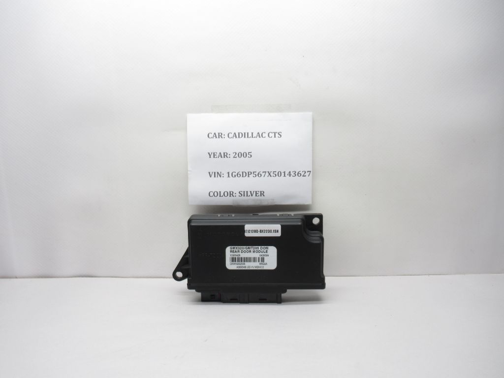 2003-2007 Cadillac CTS Rear Door Module Computer 10365426 OEM