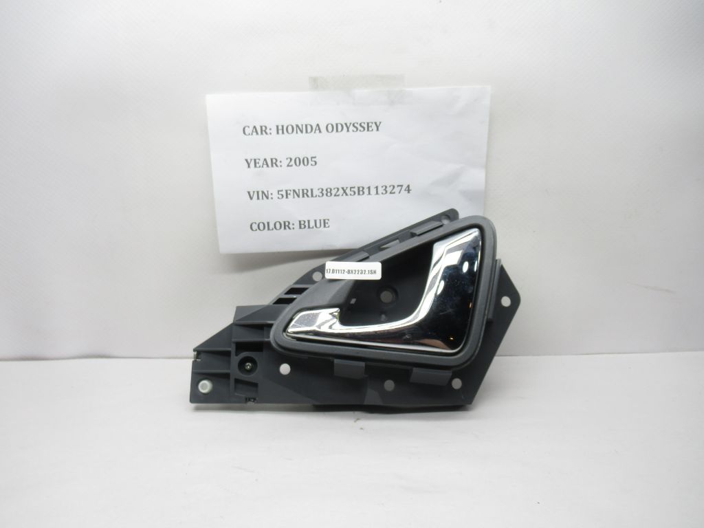 2005-2010 Honda Odyssey  Front  Left Door Interior Handle K62-25312 OEM
