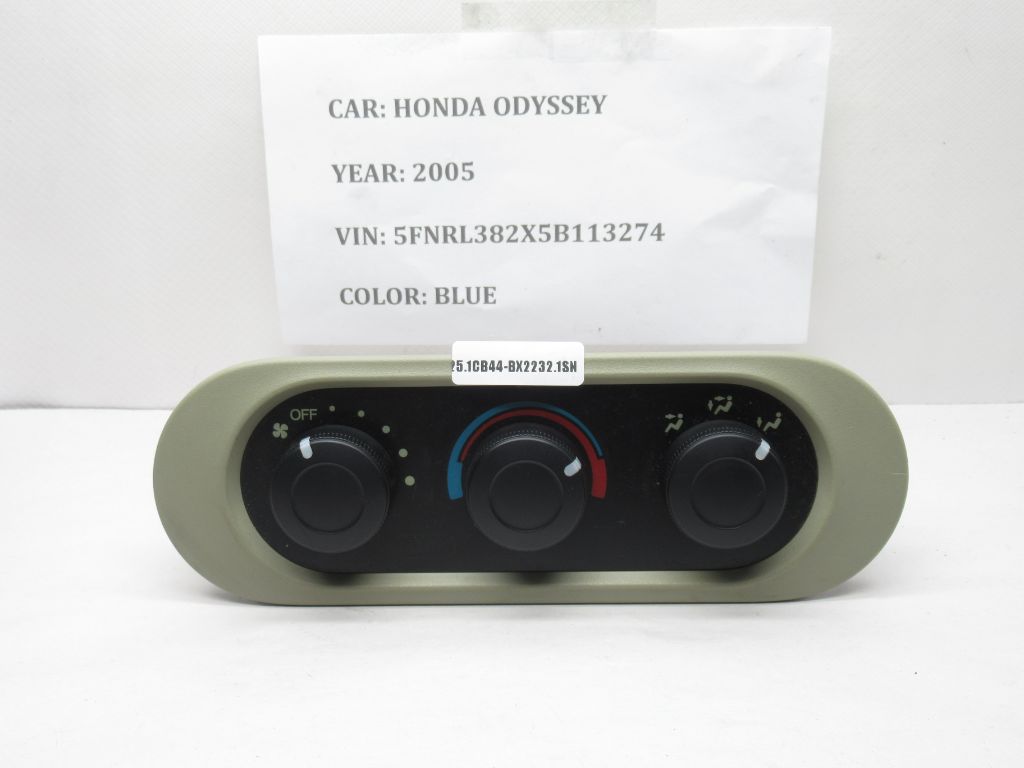 2005-2010 Honda Odyssey AC Air Heater Climate Control 79550-SHJ-A11ZB OEM