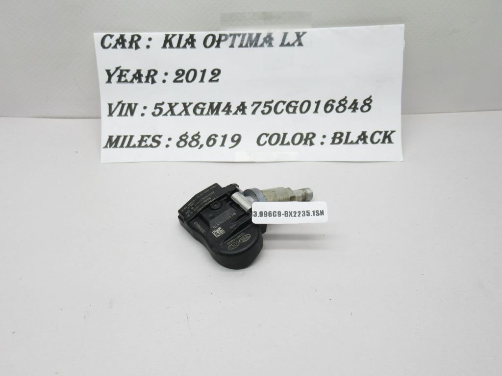 2011-2015 Kia Optima LX Tire Pressure Sensor 52933-2M000 OEM