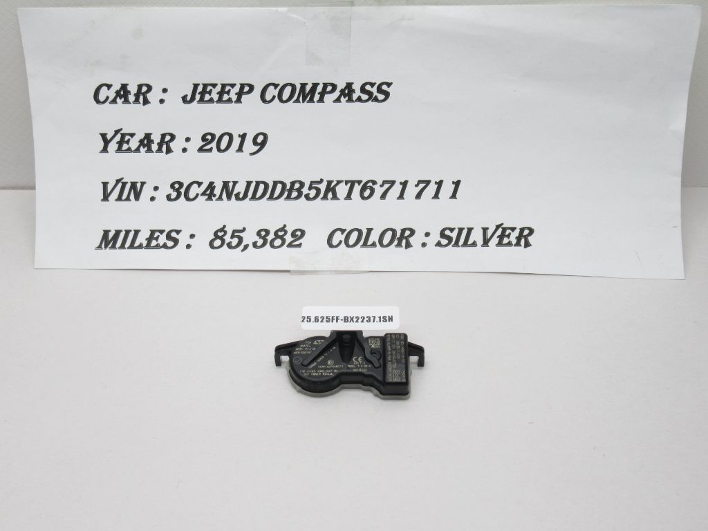 2017-2022 Jeep Compass TPMSTire Pressure Monitoring System Sensor 68313387AC OEM