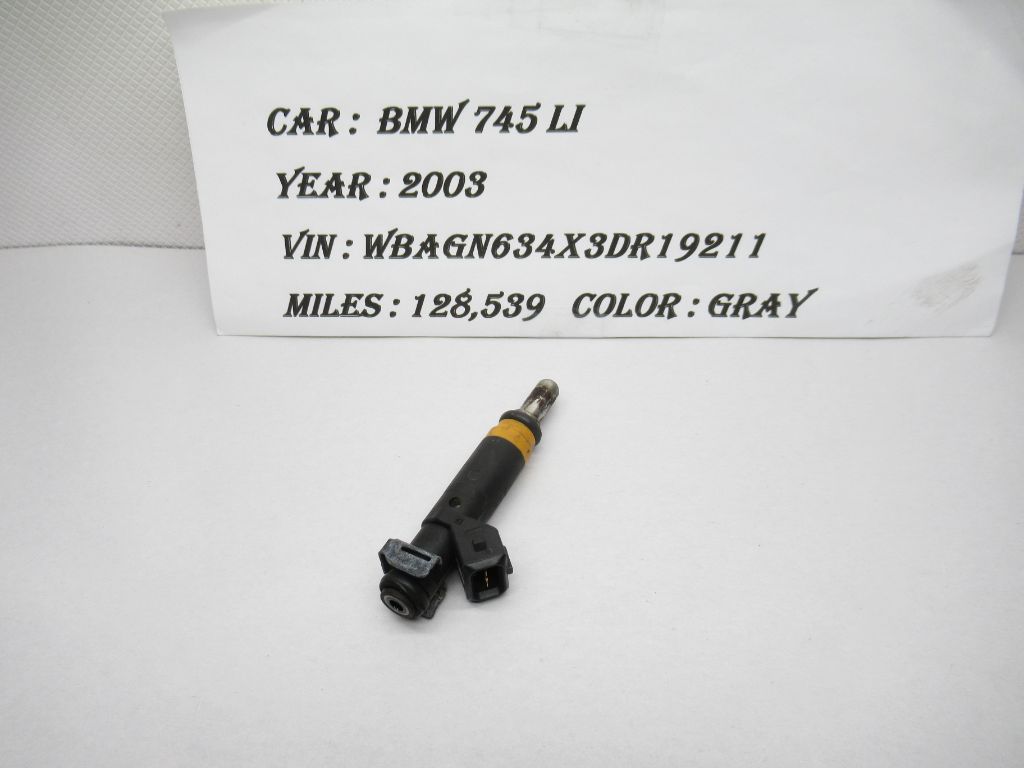 2002-2005 BMW 745 Li Engine Motor Fuel Injector Valve Nozzle Sprayer 7506924 OEM