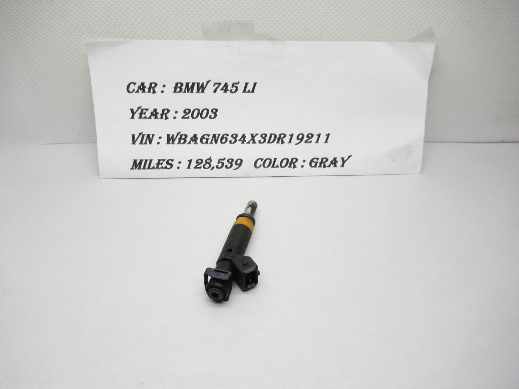 2002-2005 BMW 745 Li Engine Motor Fuel Injector Valve Nozzle Sprayer 7506924 OEM