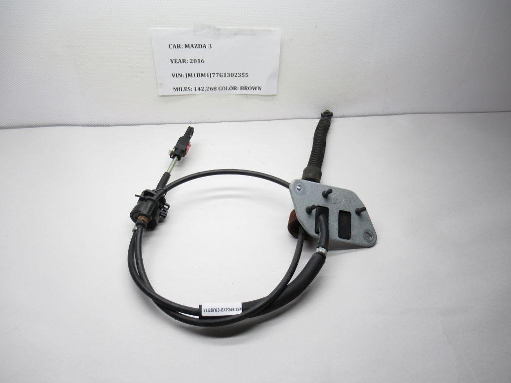 2018 - 2021 MAZDA 3 Automatic Transmission Shifter Cable KC9E46500 OEM