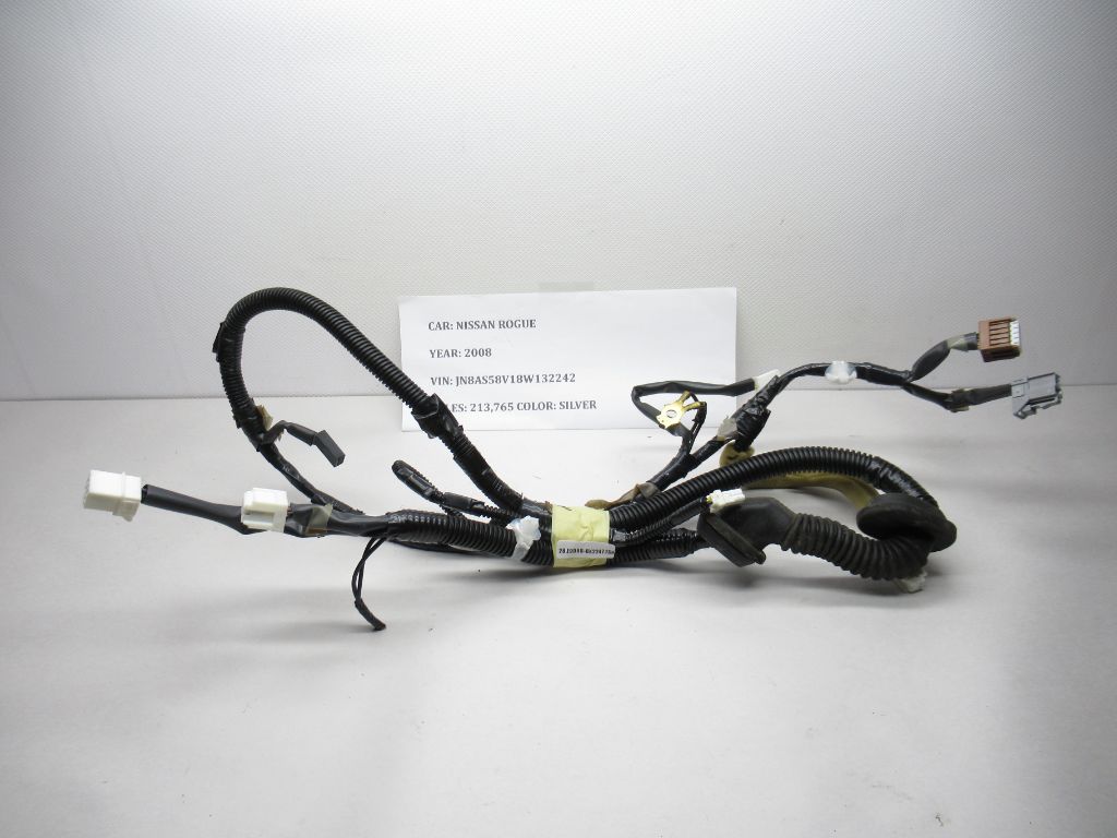 2008-2013 Nissan Rogue Trunk  Lid Tailgate  Wire Wiring Harness 24052 JM00A OEM