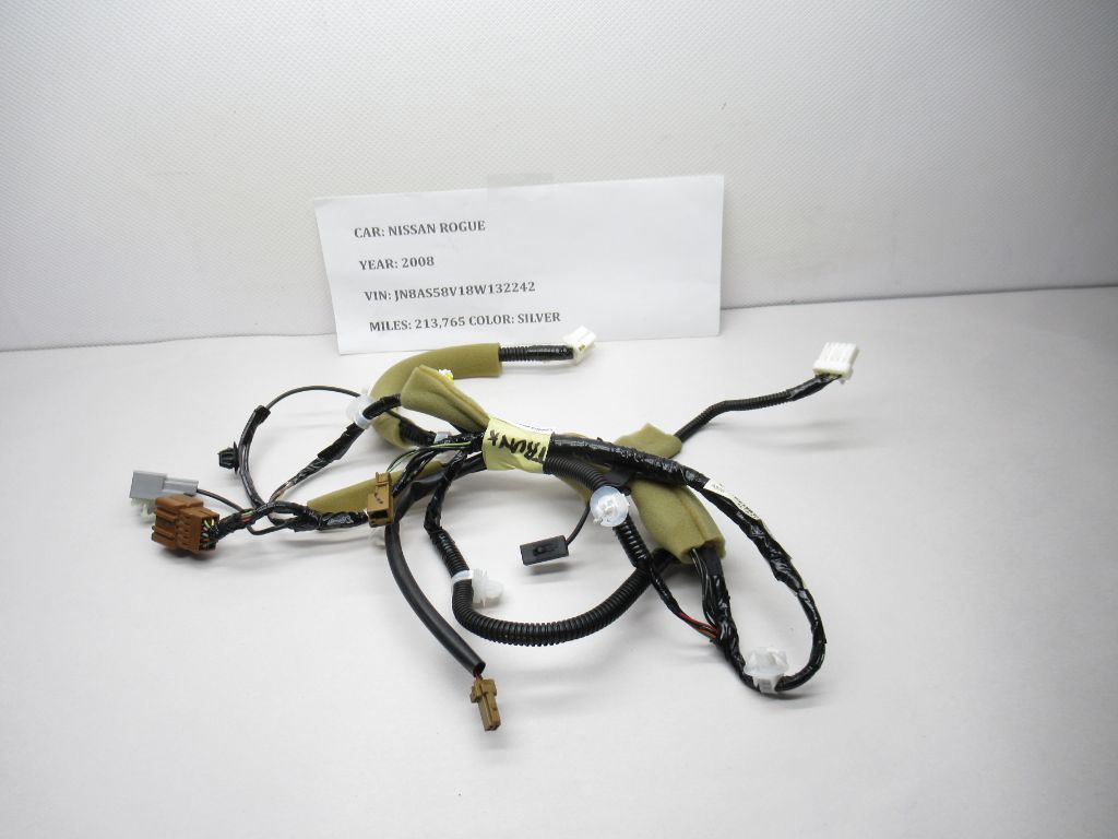 2008-2011 Nissan Rogue Rear Hatch Liftgate Tailgate Wire Harness 24051-JM00A OEM