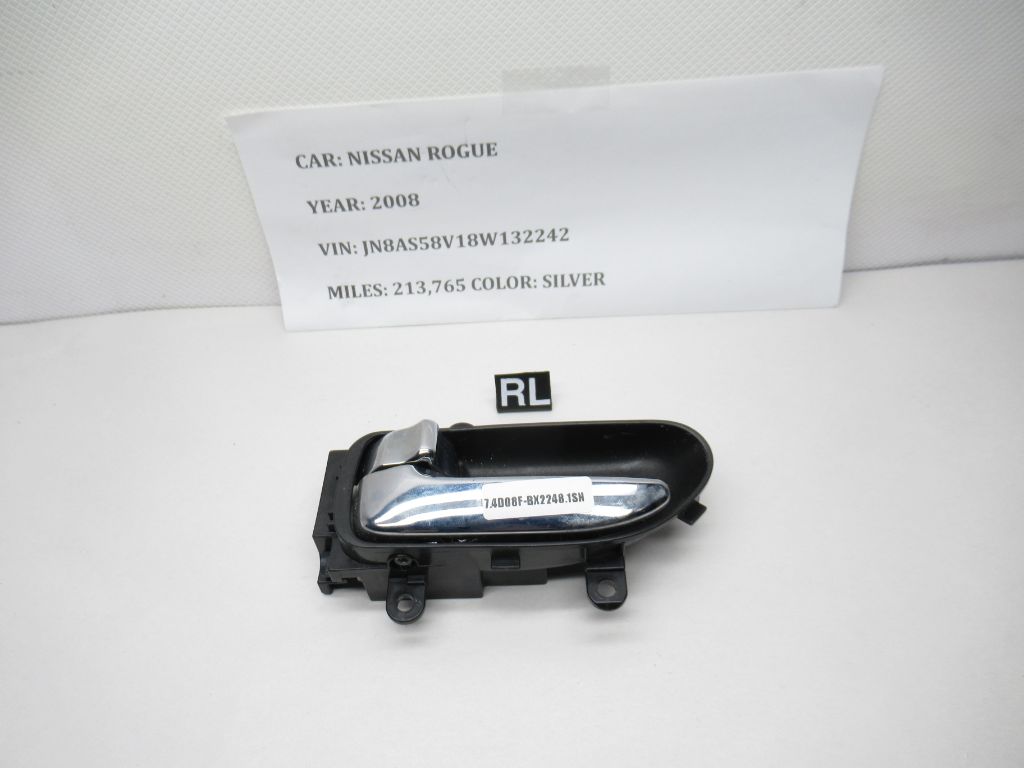 2008-2015 Nissan Rogue Rear Left Interior Door Handle 80671-JM00A OEM