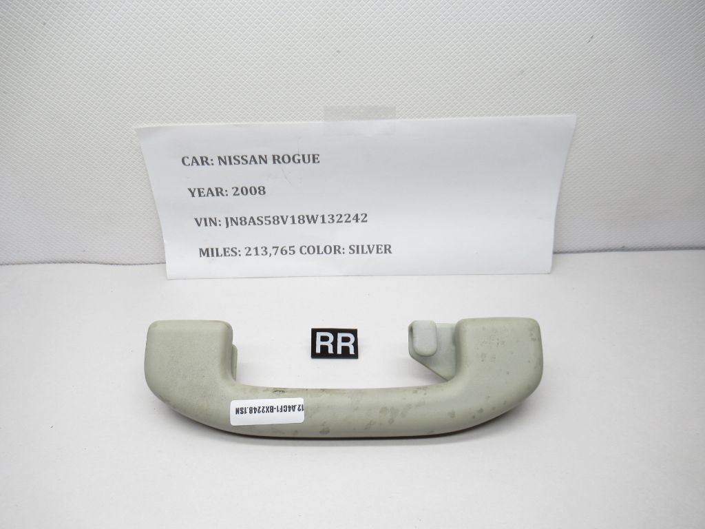 08-13 Nissan Rogue Rear Right  Roof Inner Grab Assist Handle 73940-JM01A OEM