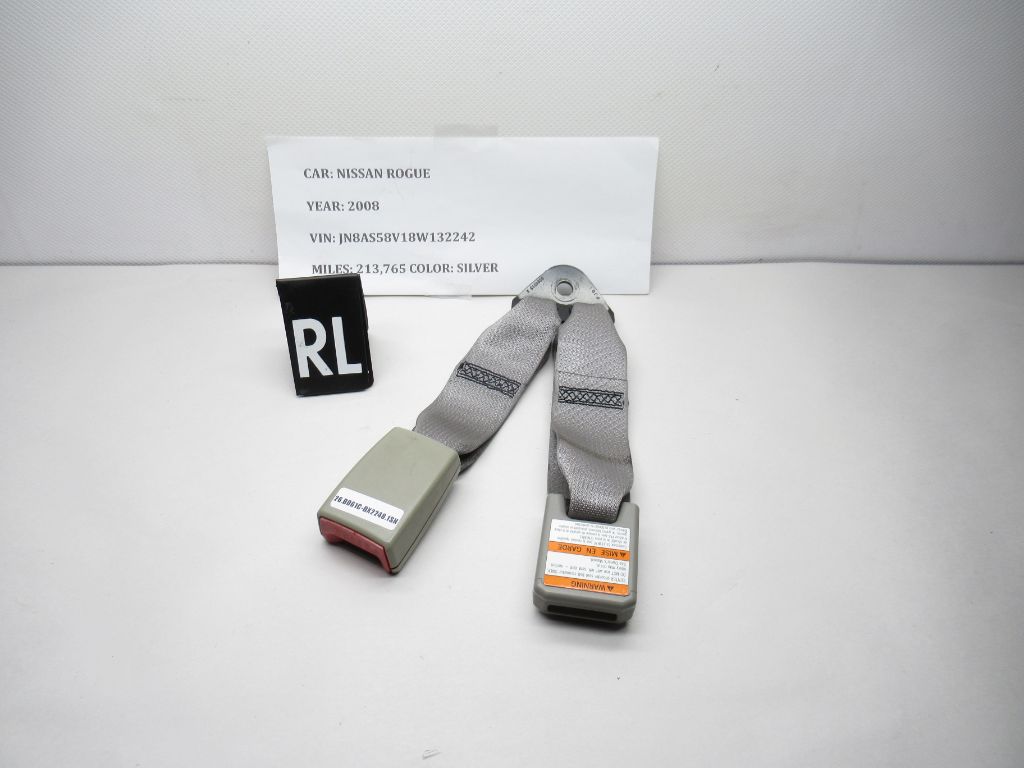 08-15 Nissan Rogue Select Rear Left and Center Seat Belt Buckle 88842-JM00A OEM