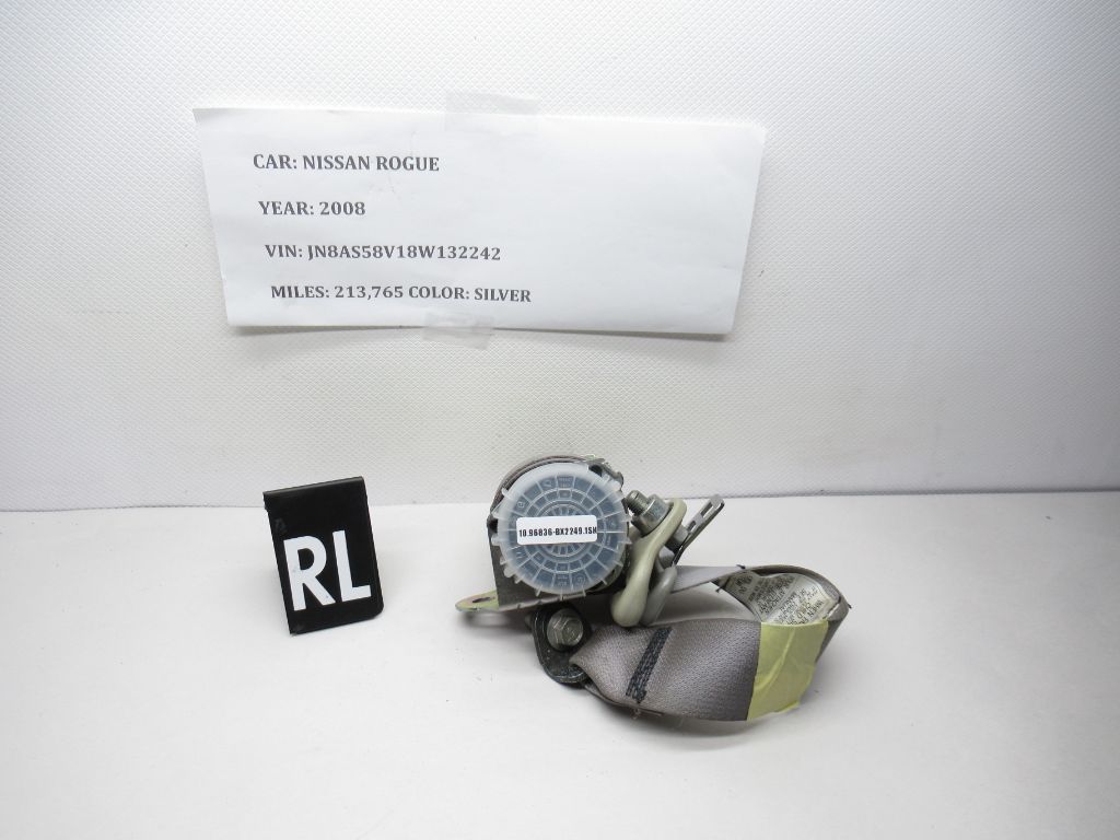 2008-2013 Nissan Rogue Rear Left Seat Belt Retractor 609449100 OEM