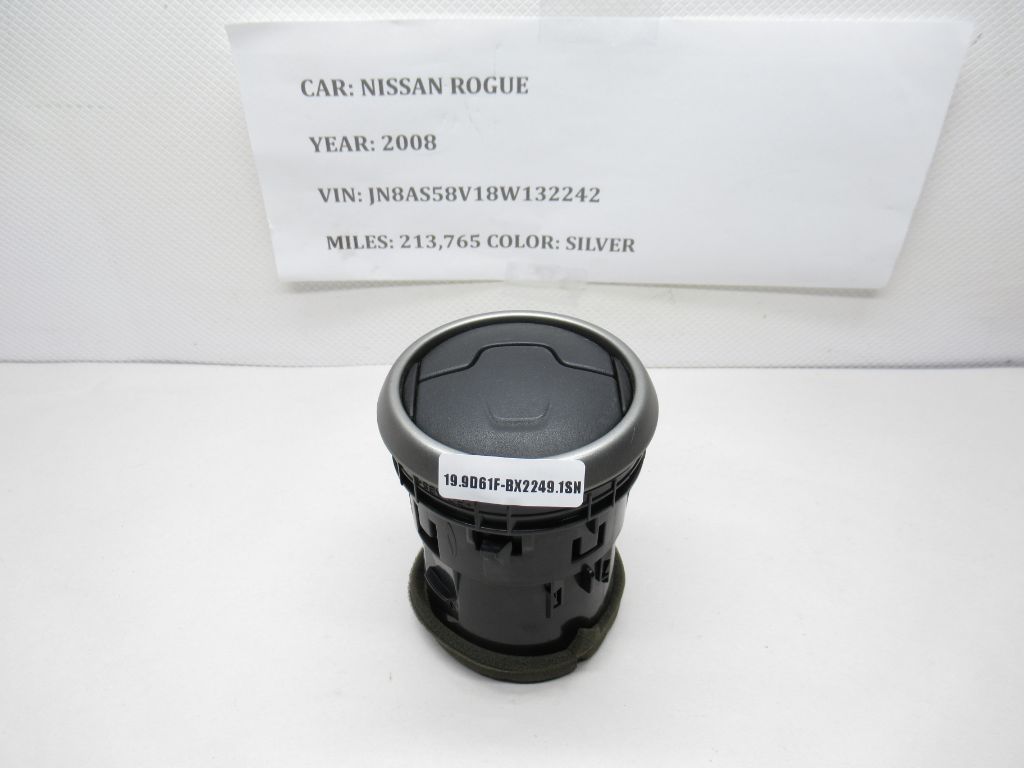 2008-2013 Nissan Rogue Left Hand Dashboard A/C Vent 68760-JE20A OEM