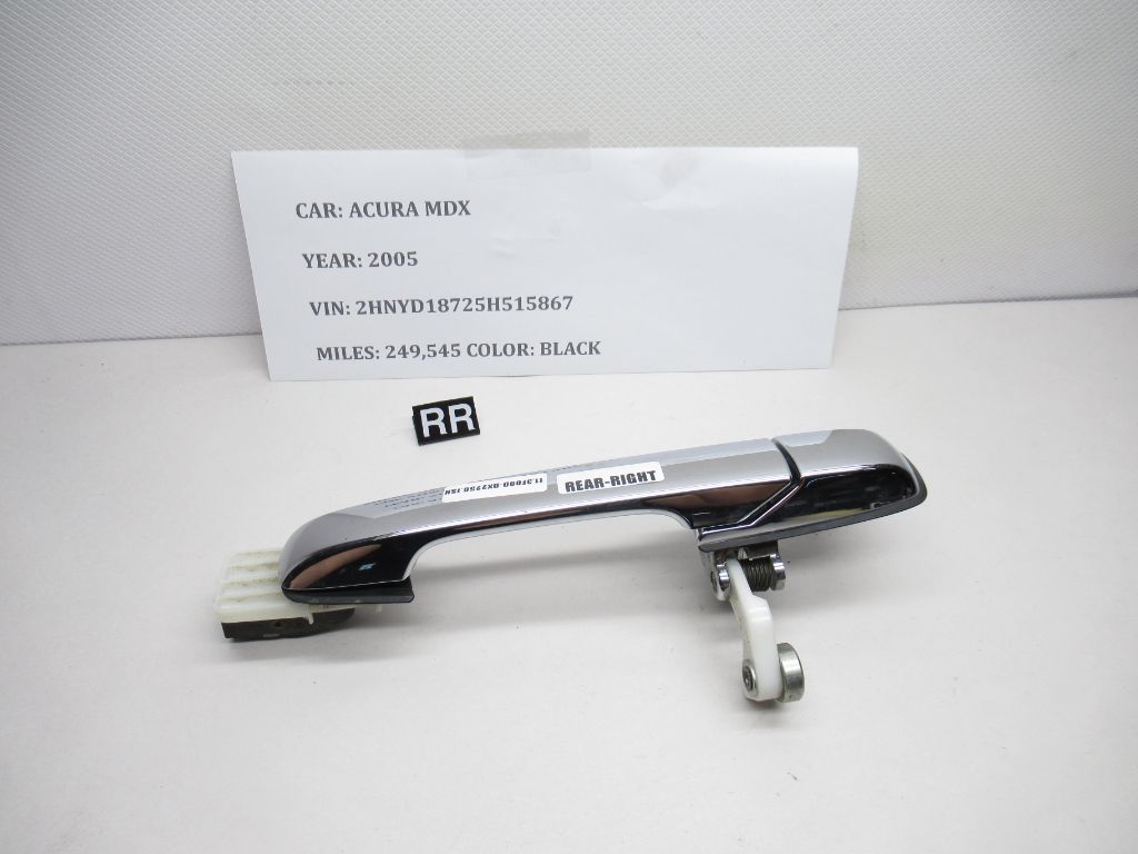 2001-2006 Acura MDX Rear Right Side Exterior Door Handle 72640S3VA01 OEM