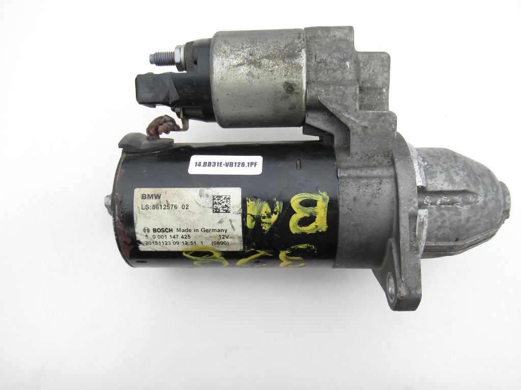 2014-2016 BMW 328i GT Starter Motor 861257602 OEM