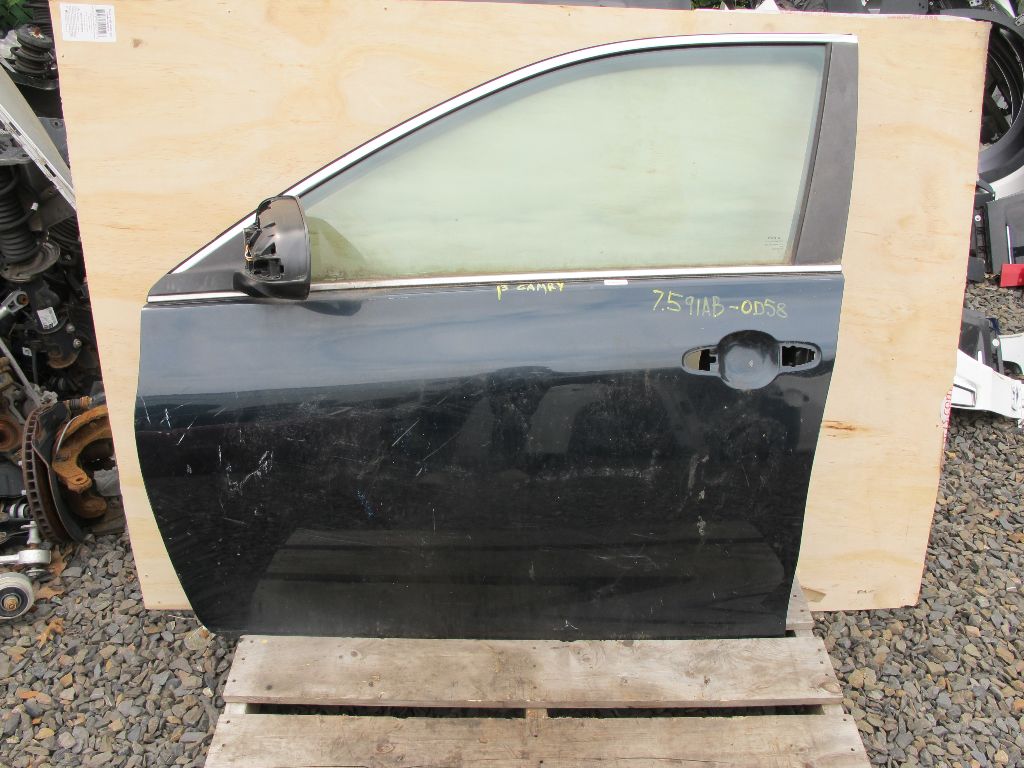 2012- 2014 Toyota Camry Driver Side Left Front Door Shell Gray