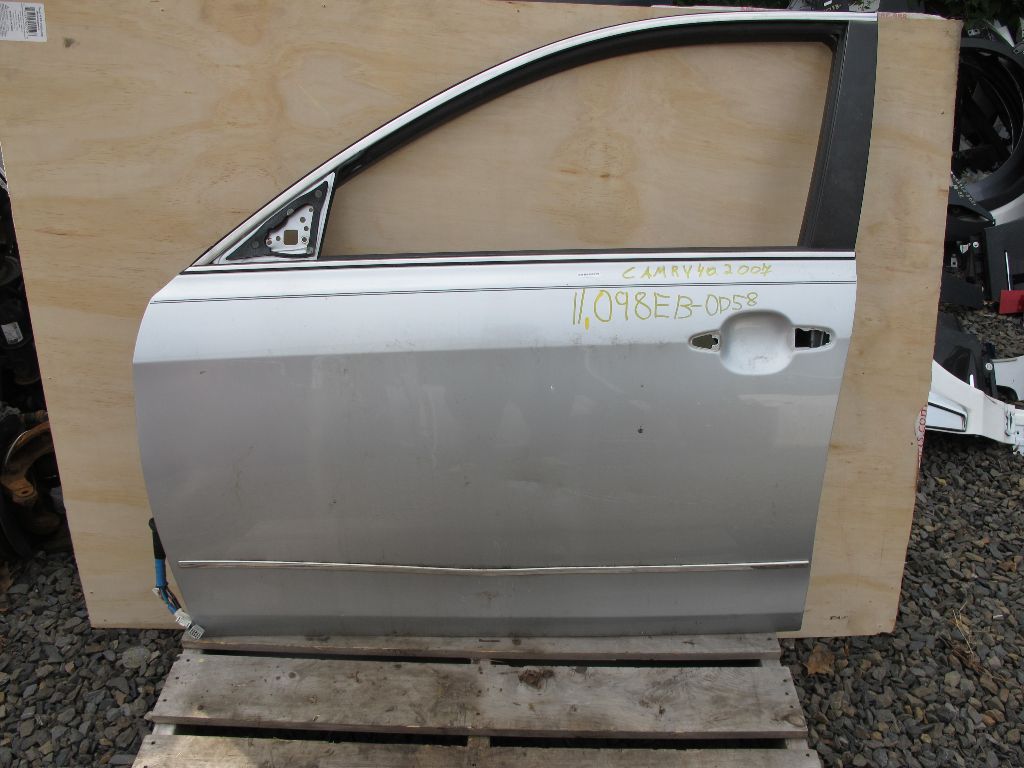 2007- 2011 Toyota Camry Driver Side Front Left Door Shell Silver