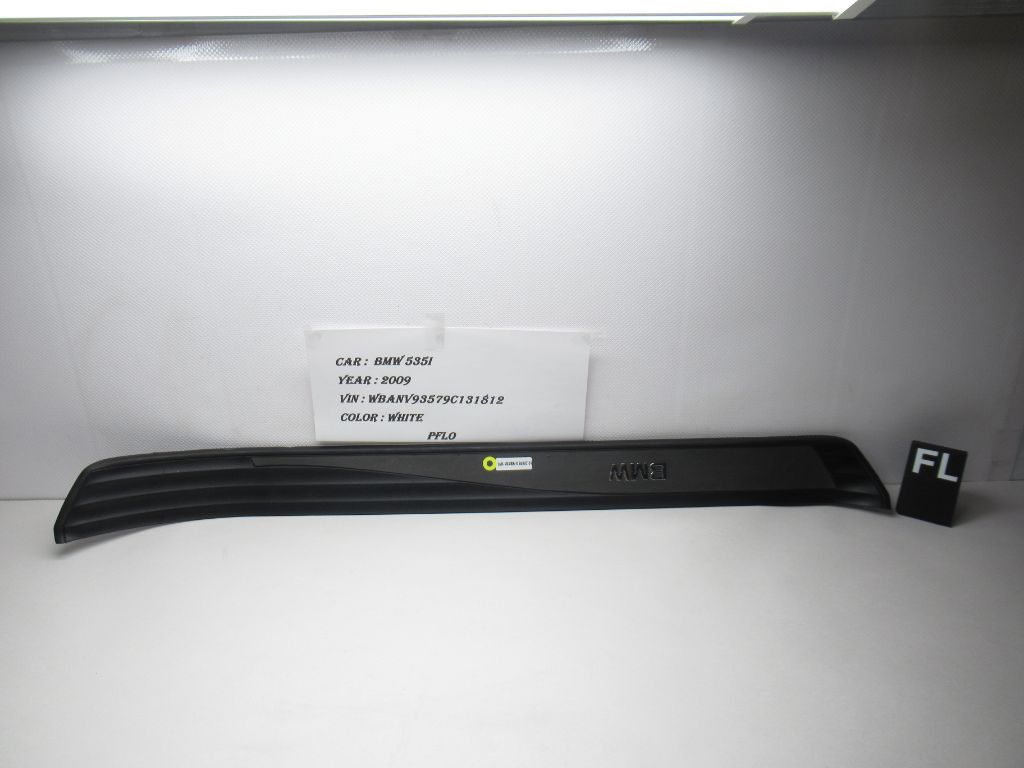 2008-2010 BMW 535i Front Left Side Door Sill Scuff Plate Panel 51477034303 OEM