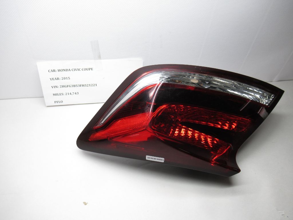 2014-2015 HONDA CIVIC COUPE Right Side Rear Brake Tail Light 33500-TS8-A51 OEM