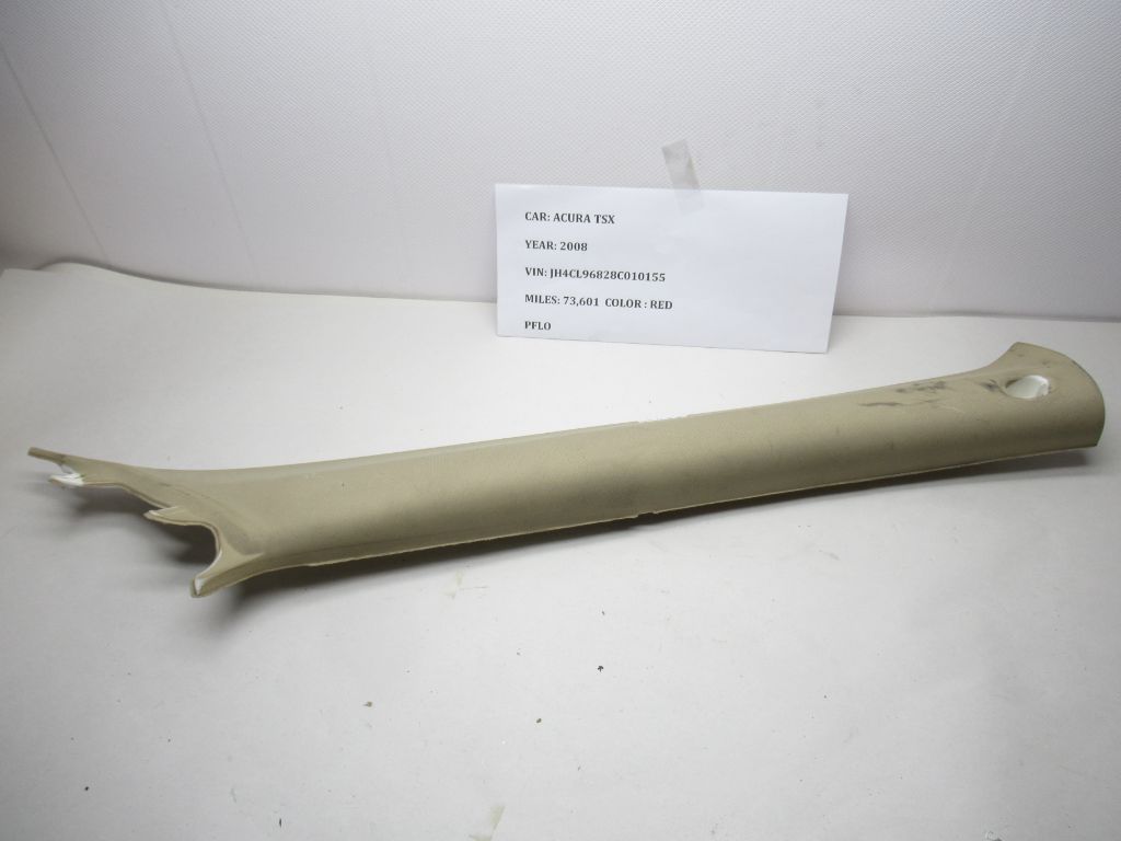 2007-2008 ACURA TSX Right A Pillar 84101SEAN810 OEM