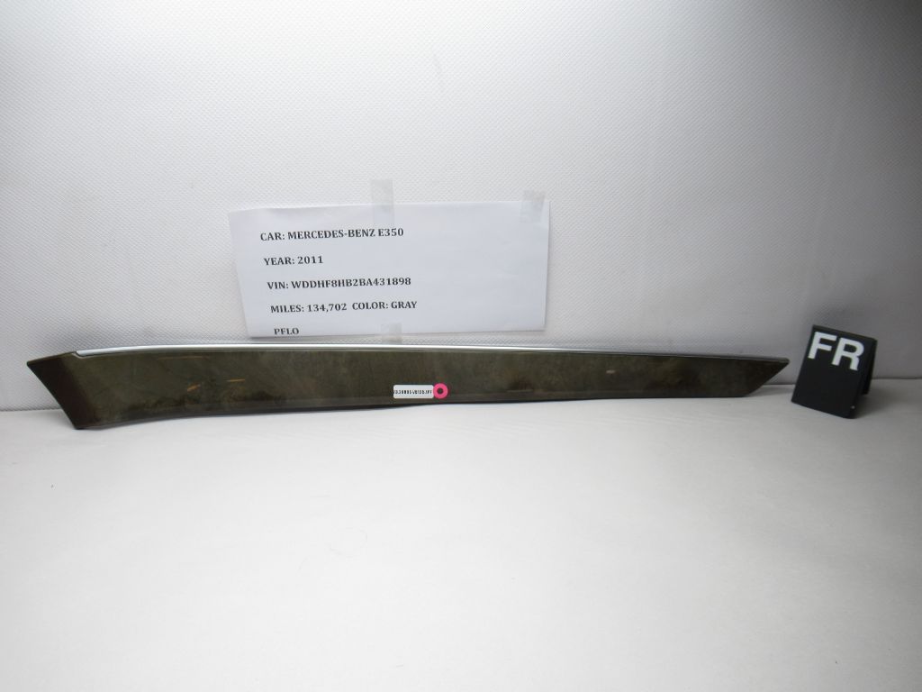 2010-2013 Mercedes E350 Right Front Door Top Molding A2127200422 OEM