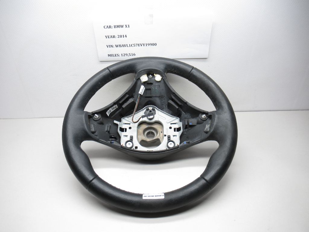 12-15 BMW E84 X1 Steering Wheel Black 9123288 OEM