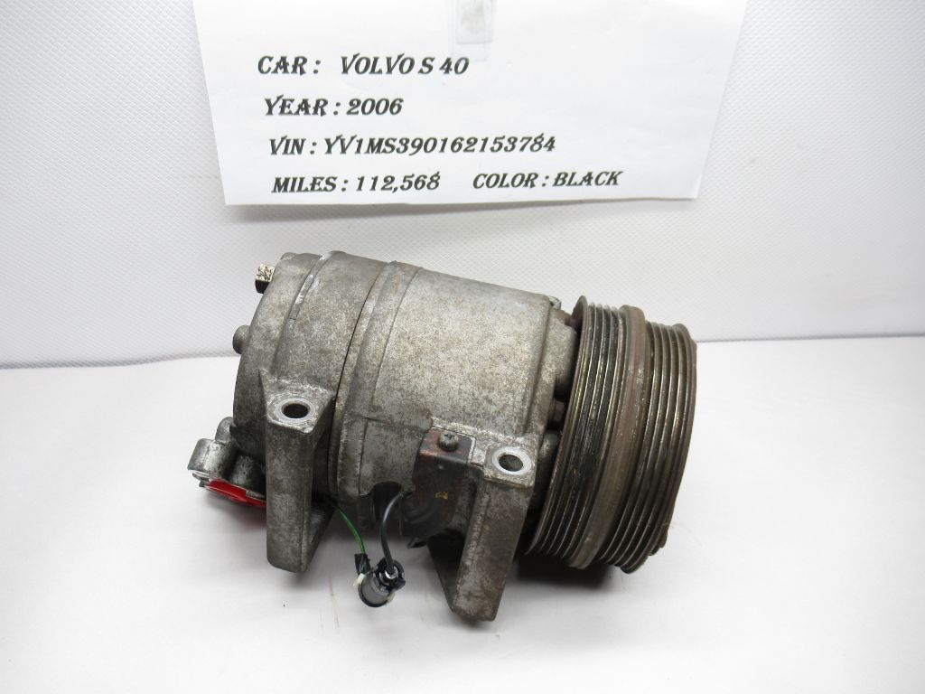 04-11 VOLVO V50 S40 Air Conditioning AC Compressor 36001118 OEM