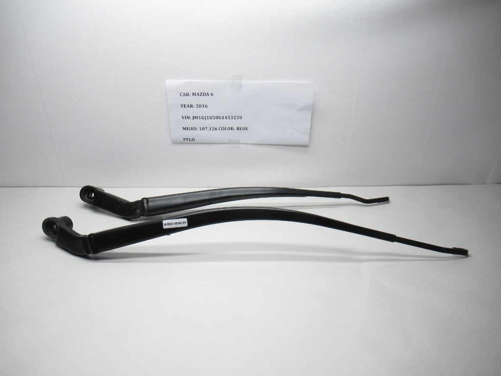 2016 - 2017 Mazda 6 Windshield Wiper Arm LH & RH GLH267321A OEM