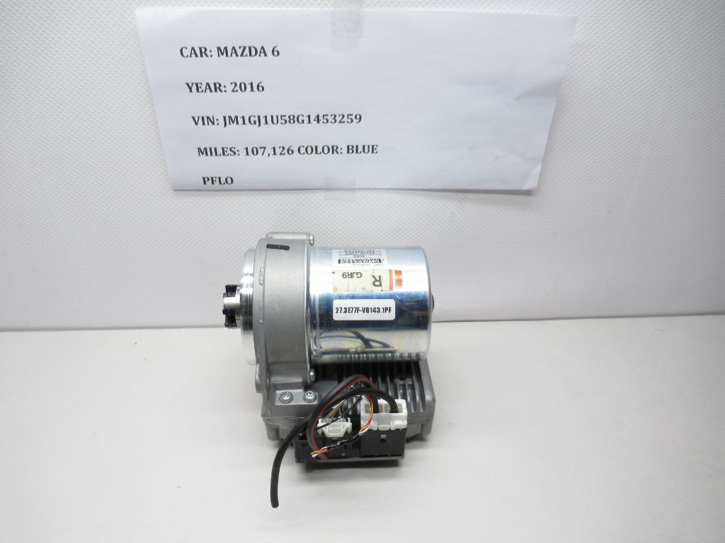 16-17 Mazda 6 Electric Power Steering Pump Motor EAYCEC-013 / Q003TA6184 OEM