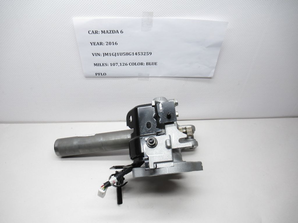 2016-2017 Mazda 6 Steering Column PY22BD0032 OEM