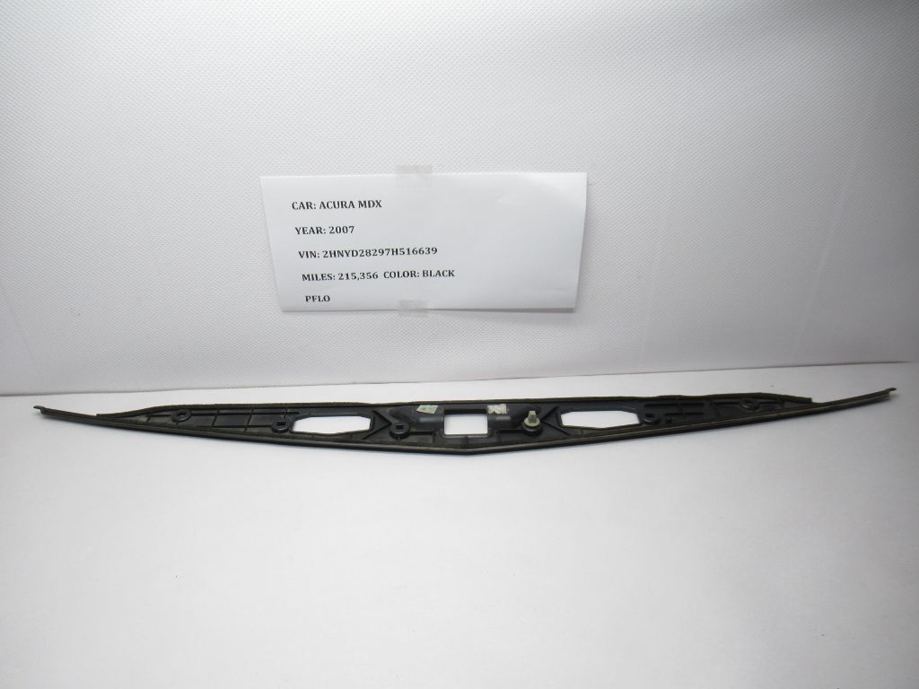 07-09 Acura MDX Tailgate Lid License Garnish Lampmount Bar Trim 74890-STX-A1 OEM