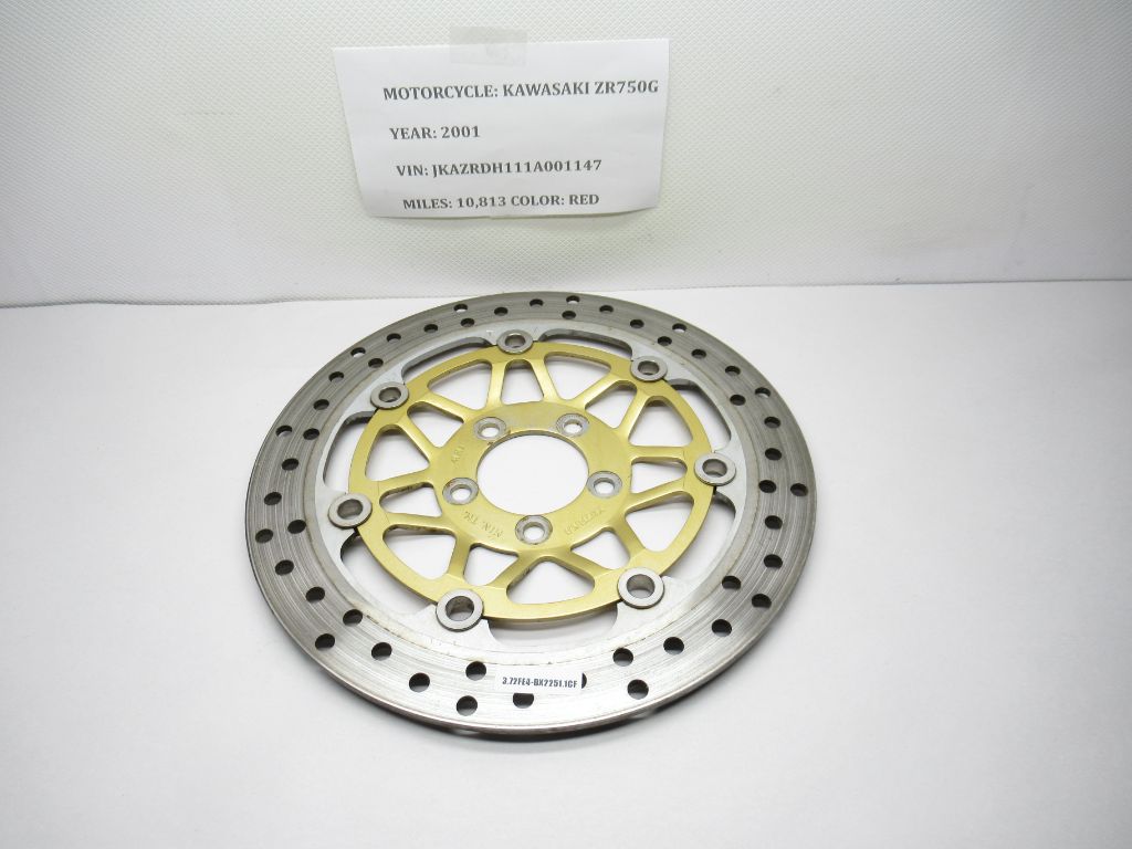 2000-2001 Kawasaki ZR750G Front Brake Rotor Disc 41080-1472-A4 OEM