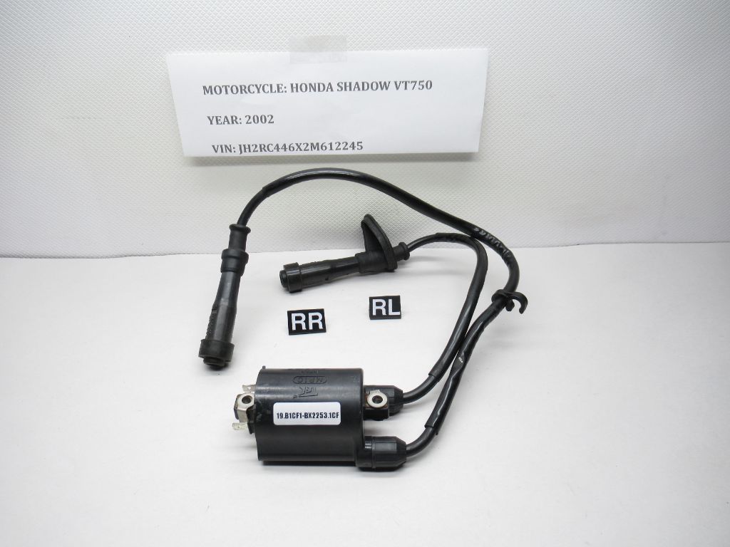 98-04 Honda Shadow RR RL VT750 Ignition Coil SD05F OEM