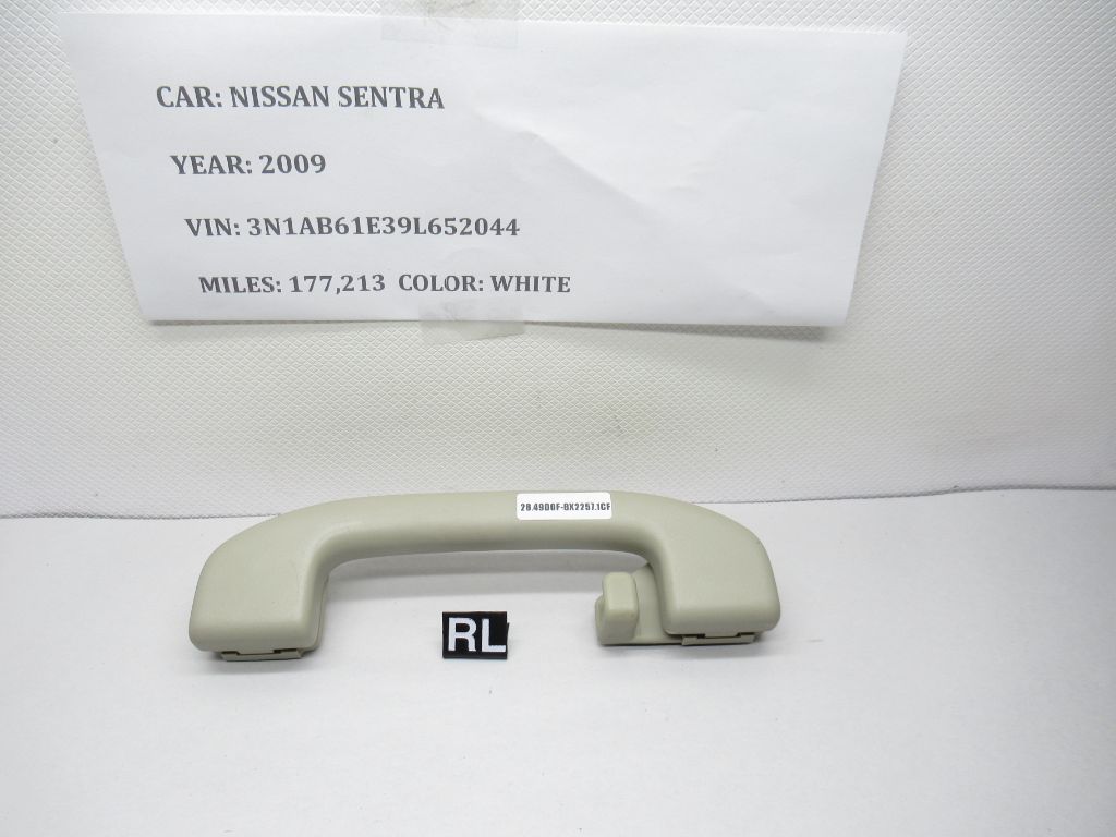 08-09 Nissan Sentra Rear Left Interior Roof Selling Grab Handle 73940ZE80A OEM