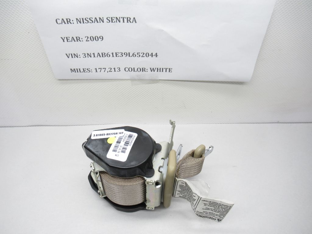 2007-2012 Nissan Sentra Seat Belt Assembly Rear Center Middle 605534800C OEM