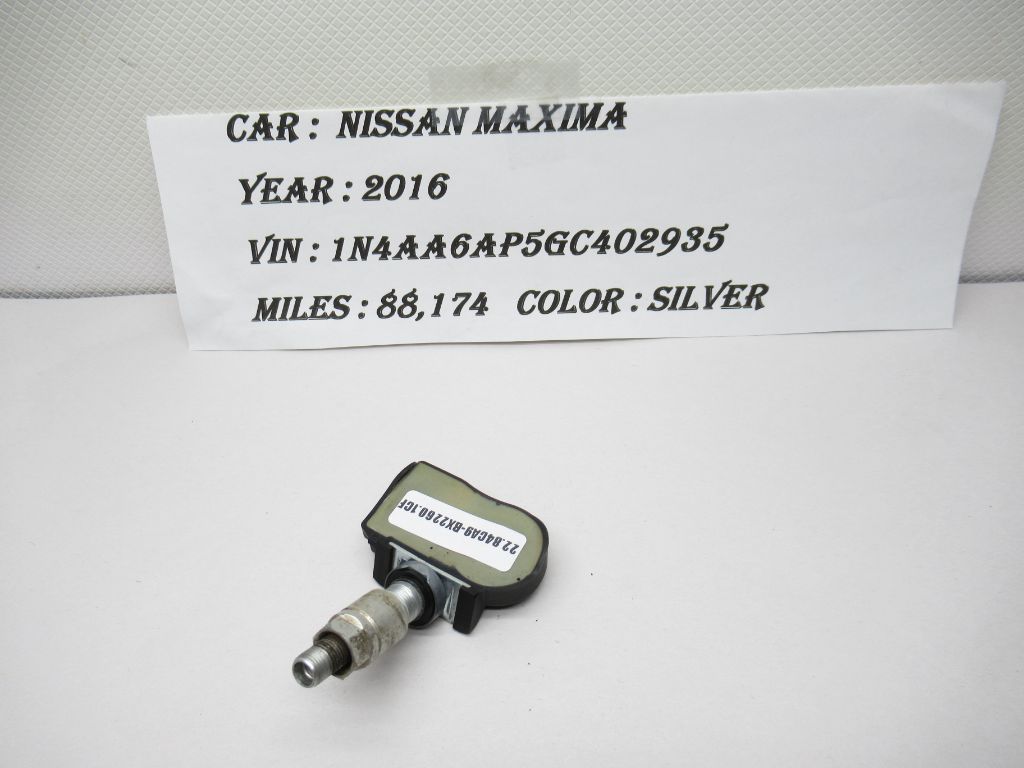 16-23 Nissan Maxima TPMS Tire Pressure Sensor 407003JA0B OEM