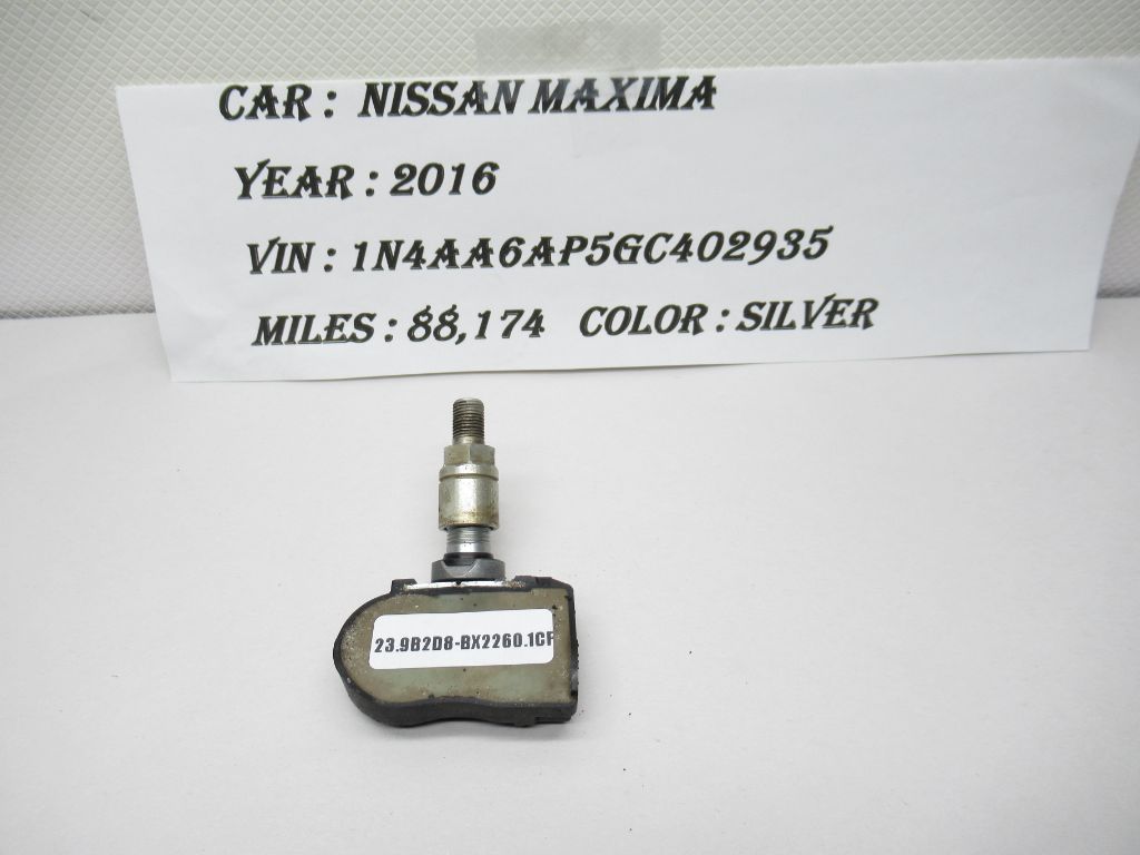 16-23 Nissan Maxima TPMS Tire Pressure Sensor 407003JA0B OEM