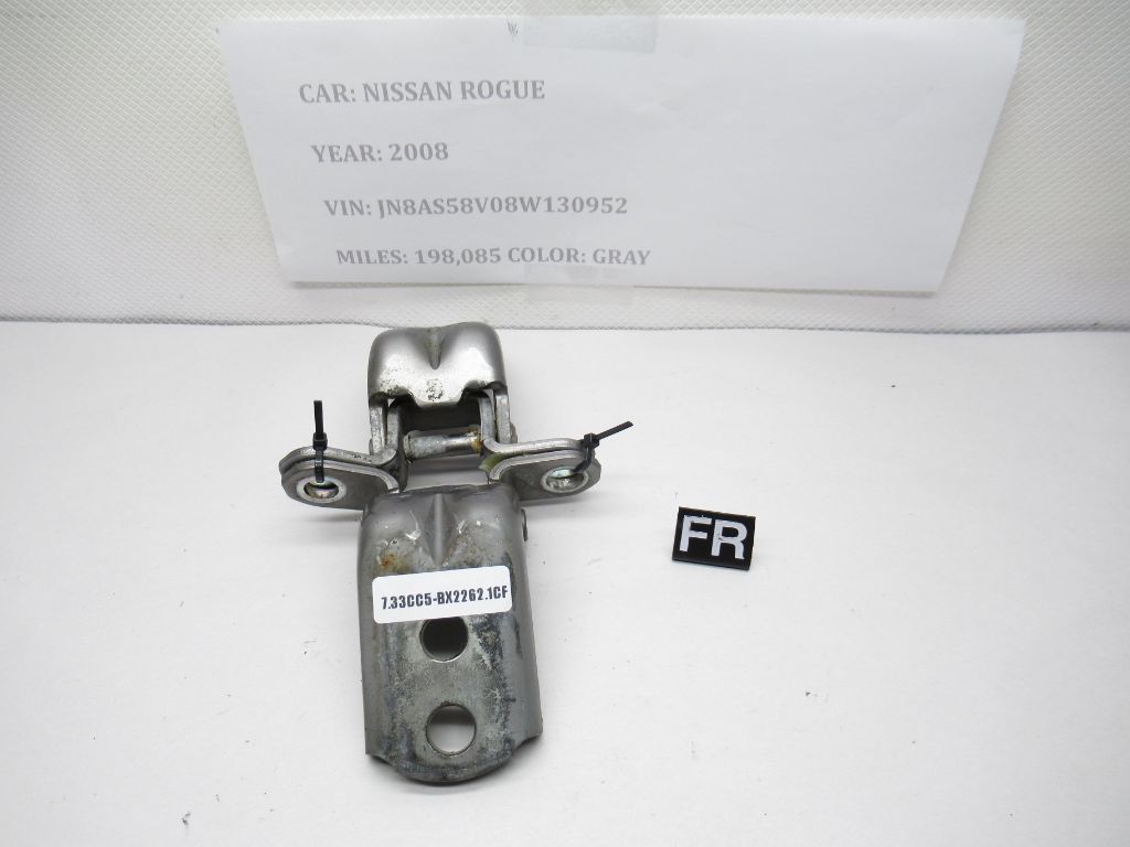 2008-2013 Nissan Rogue Front Right Door Hinge A047743 OEM