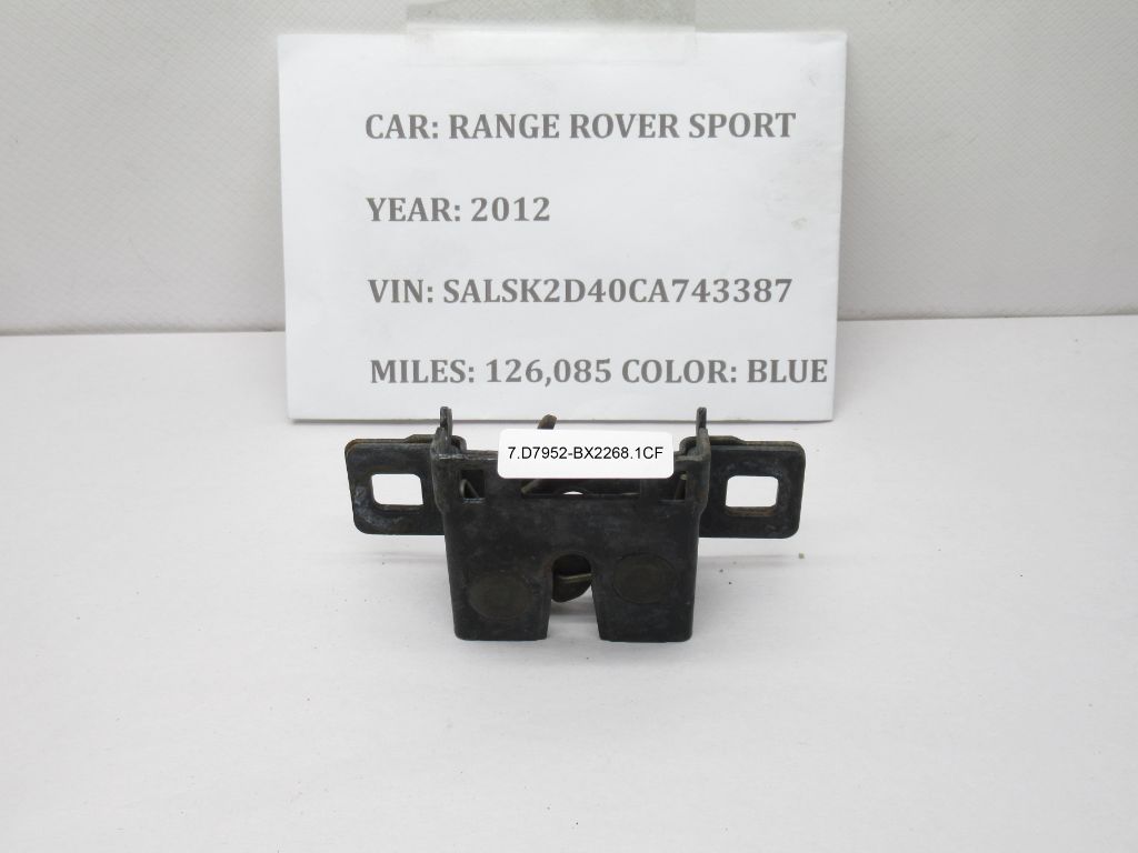 2010-2013 Rover Range Sport Front Hood Electric Power Lock Latch 2W93-19A434 OEM