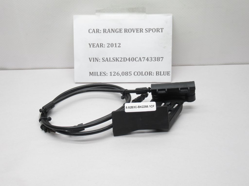 2010-2013 Range Rover Sport Hood Release Control Cable & Bracket AH22-16C730 OEM