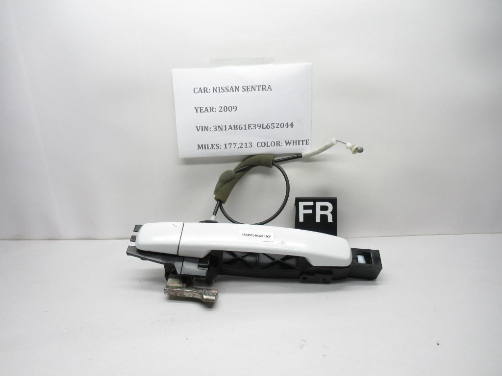 2007-2012 Nissan Sentra Front Right Exterior Door Handle 80610ET00A OEM