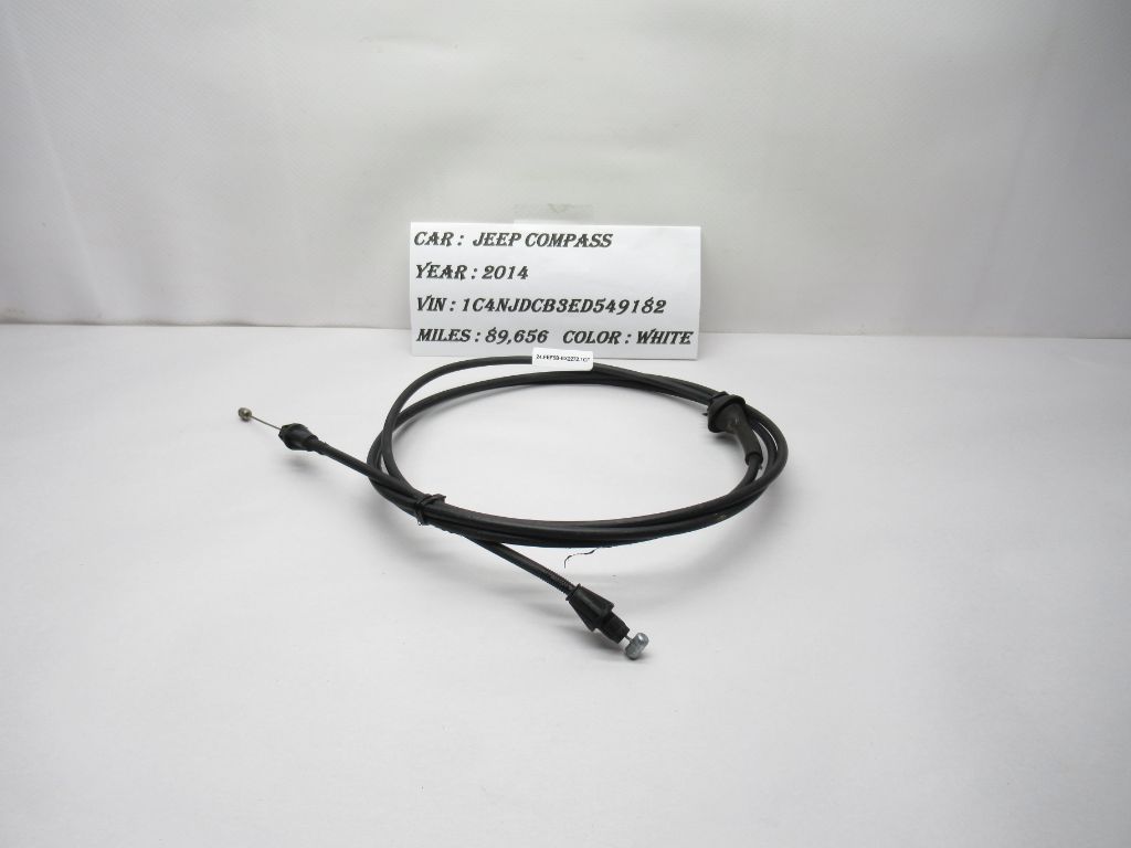 2014-2016 Jeep Compass Hood Release Cable 68103166AB OEM