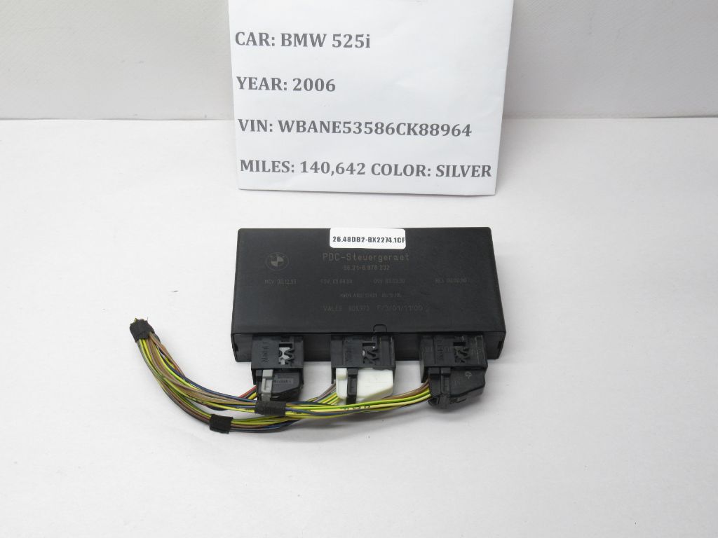 04-07 BMW 525i Park Distance Contrôle Module 6978232 OEM