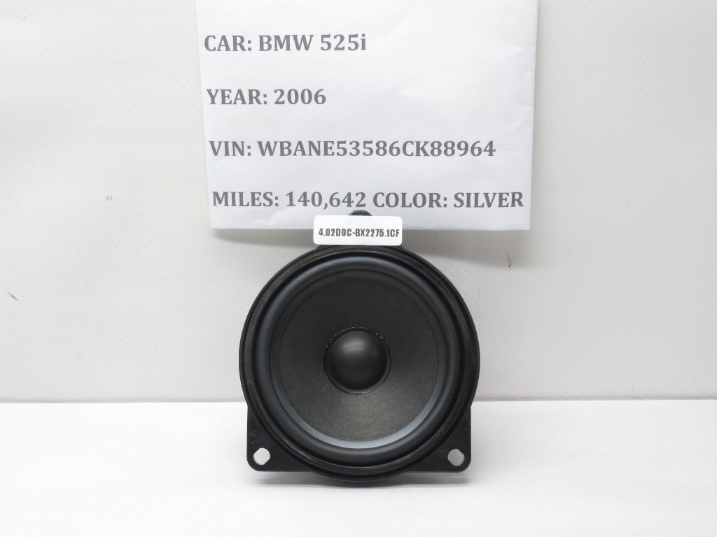 2004-2007 BMW 525i Door Loudspeaker Speaker 6513-6930902 -01 OEM