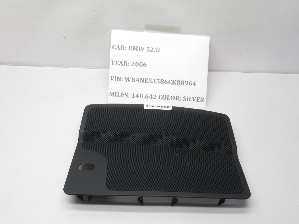 2004-2010 BMW 525i Speaker Cover Grille Dash Center 5145-7034-131 OEM