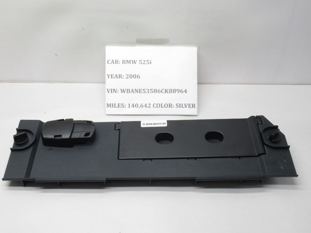 06-10 BMW 525i Glove Box Fuse Access Panel Cover Insert 31435-0100 OEM