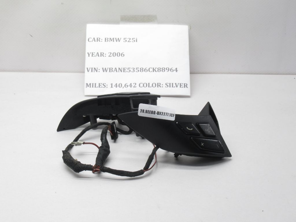 2004-2007 BMW 525i Steering Wheel Multifunction Control Switch 61316983296 OEM