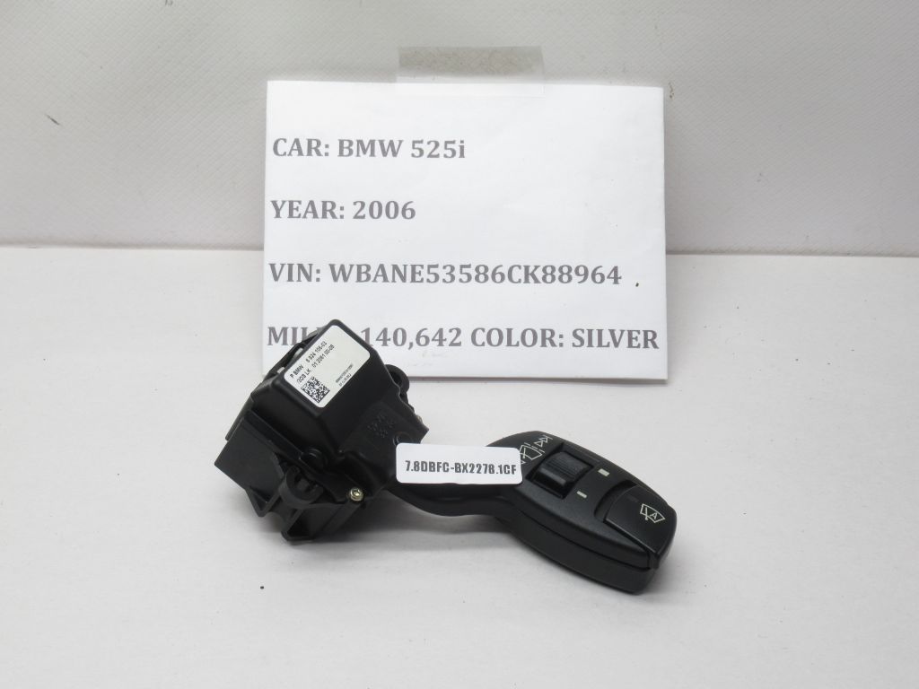 2008 - 2010 BMW 525i Wiper Switch Module 692410603 OEM