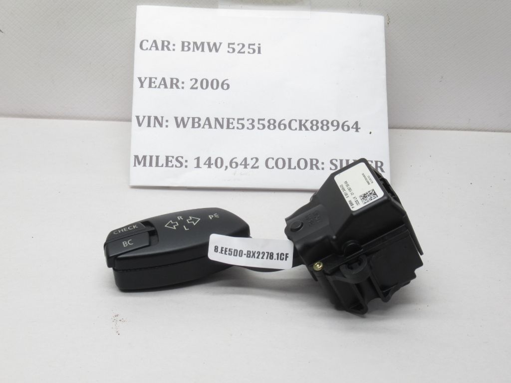 2006 - 2010 BMW 525i Turn Signal Multi Function Switch 6 951 349-03 OEM